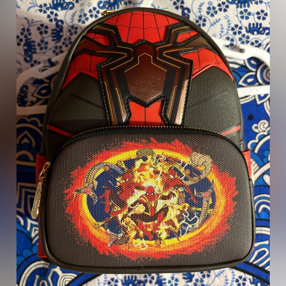 Spider-Man No Way Home loungefly backpack